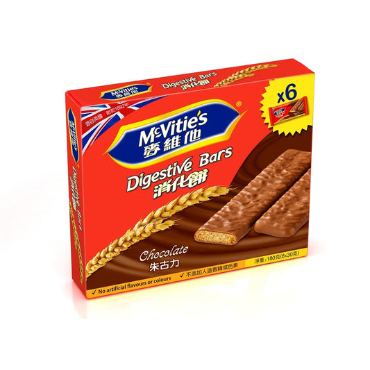 Mcvities digestive bars chocolate