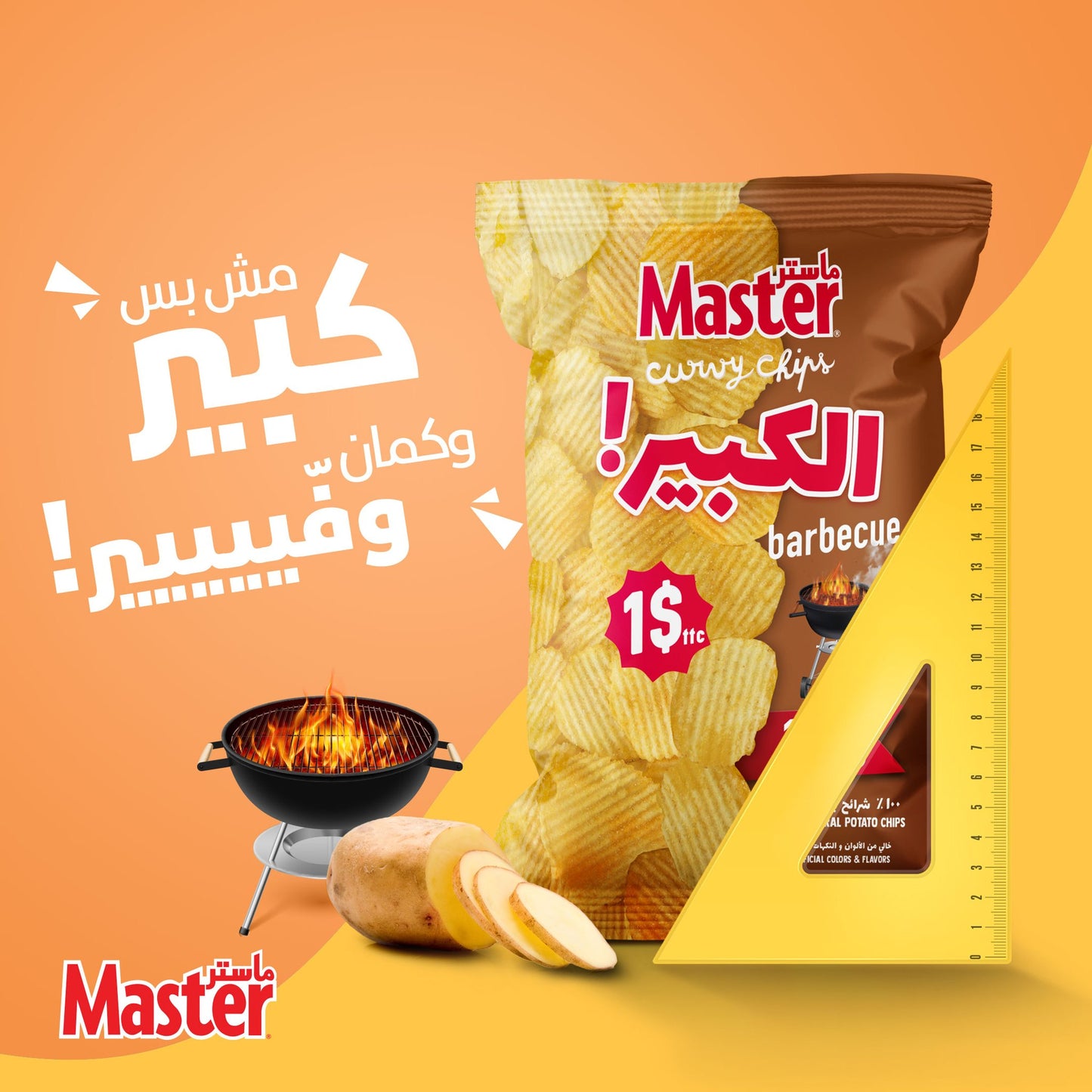 Master chips 1$