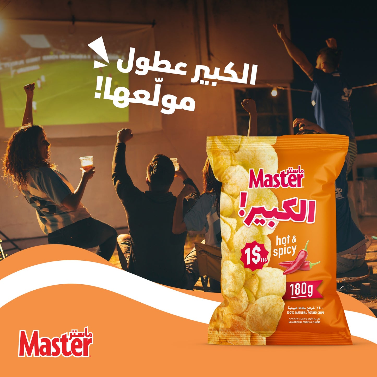 Master chips 1$