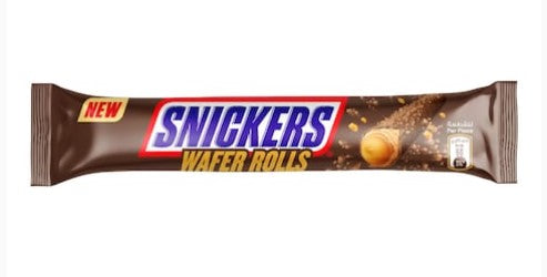 Snickers wafer rolls