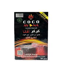 coco avana coconut charcoal 1kg 84pcs