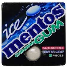 mentos ice gum