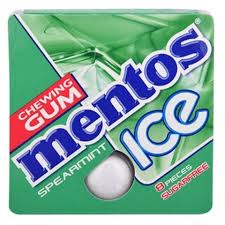 mentos ice gum