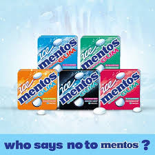 mentos ice gum