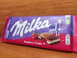 milka raspberry creme