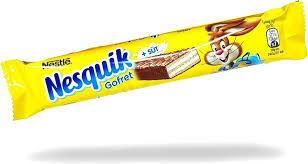 nesquik gofret yellow nestle