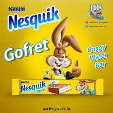 nesquik gofret yellow nestle